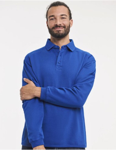 RUS-0R012M0-Heavy Duty Workwear Collar Sweatshirt